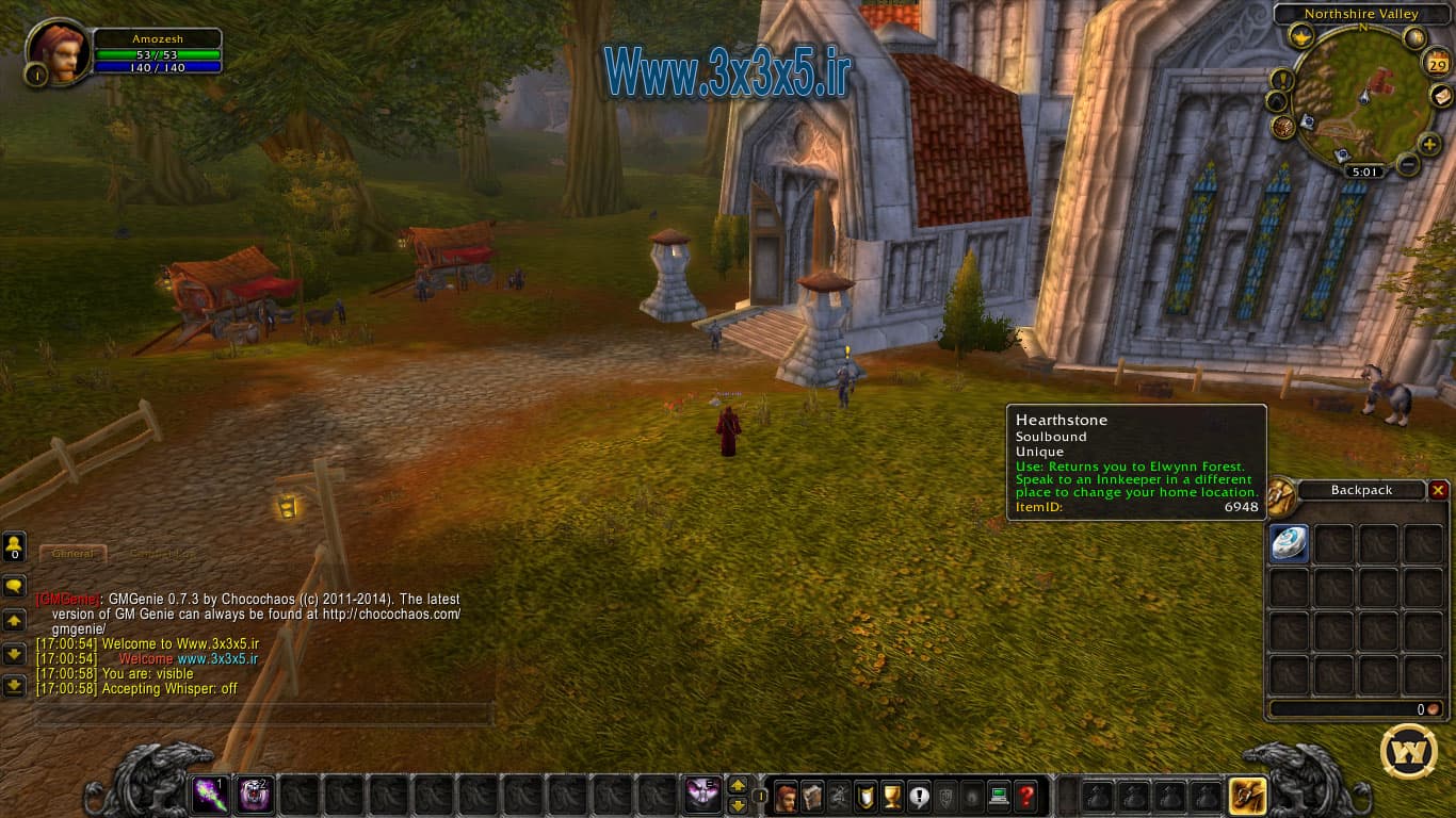 Map reading and navigation in wow game - World of warcraft training