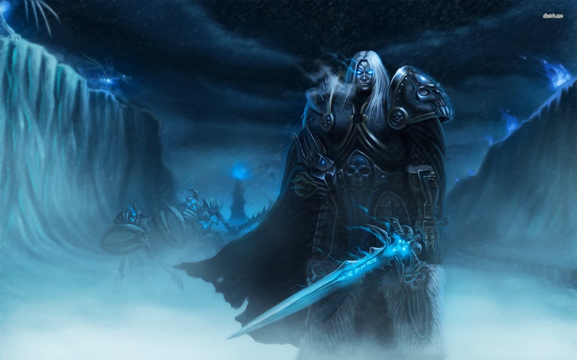 Introducing the character of Arthas Mantil - Lich King in World of